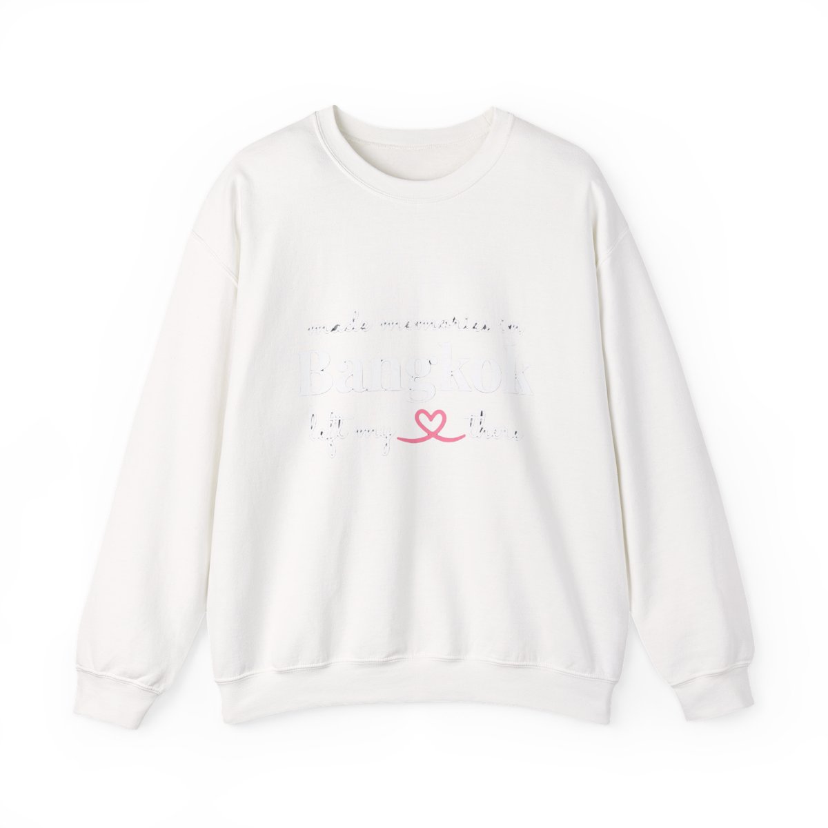 Bangkok Memories 'Left My Heart There' Sweatshirt - Official sweatshirts merchandise