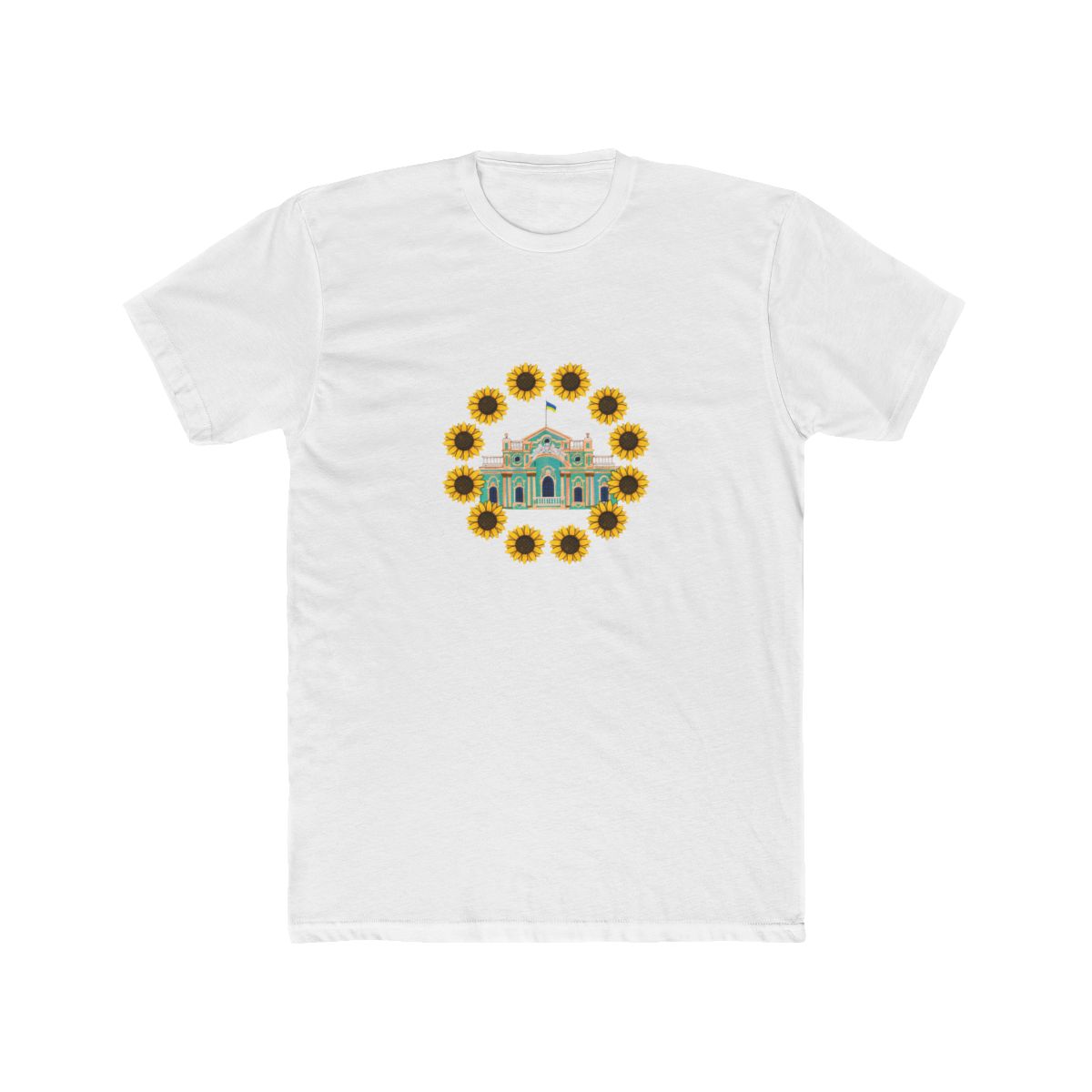 Majestic Mariinskyi Palace Kyiv Landmark T Shirt - Official t-shirts merchandise