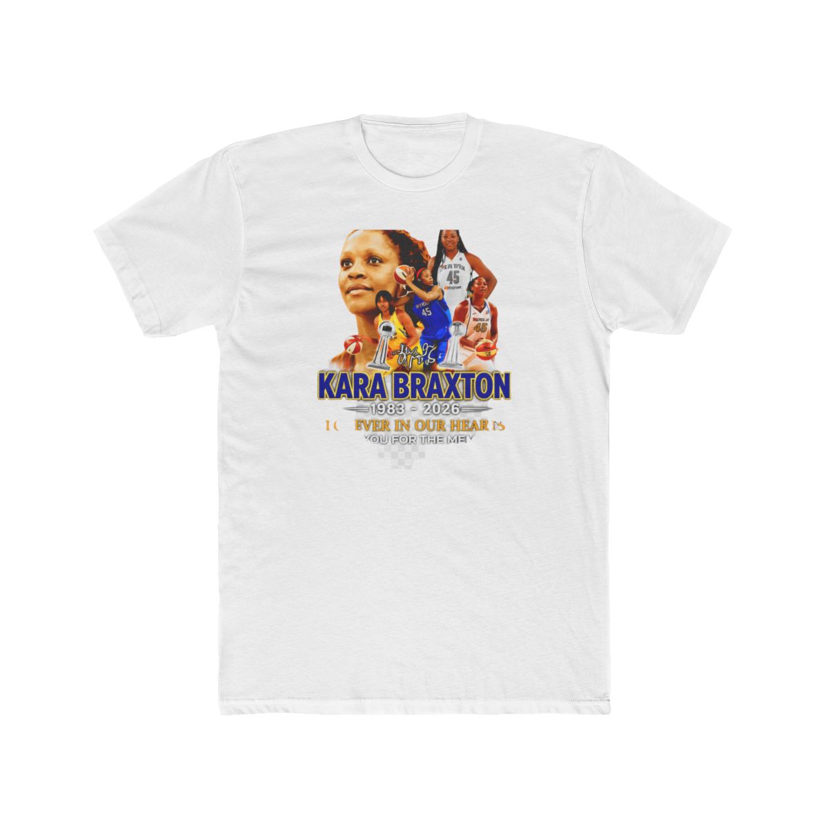Kara Braxton In Memory Forever Hearts T Shirt - Official t-shirts merchandise