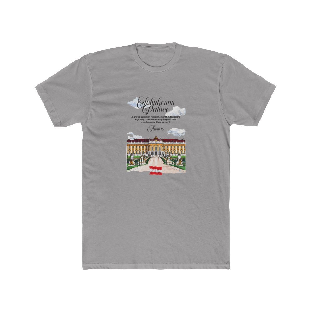 Schönbrunn Palace -A grand summer residence of the Habsburg dynasty, surrounded by magnificent gardens and Baroque art - Austria V2 T Shirt - Official t-shirts merchandise