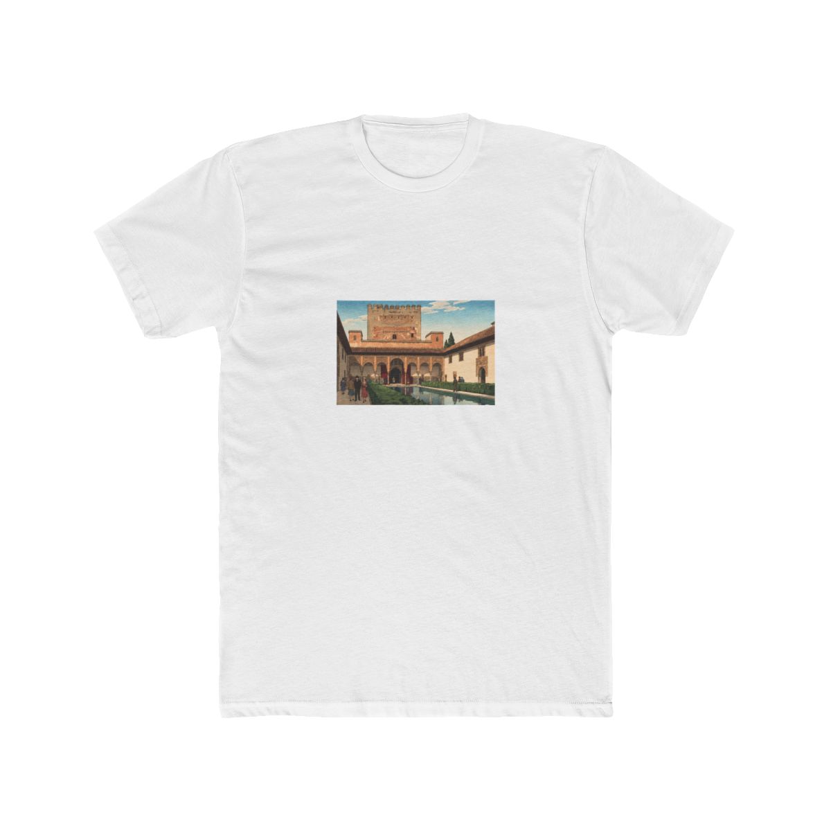 The Alhambra Palace Japanese Woodblock Print T Shirt - Official t-shirts merchandise