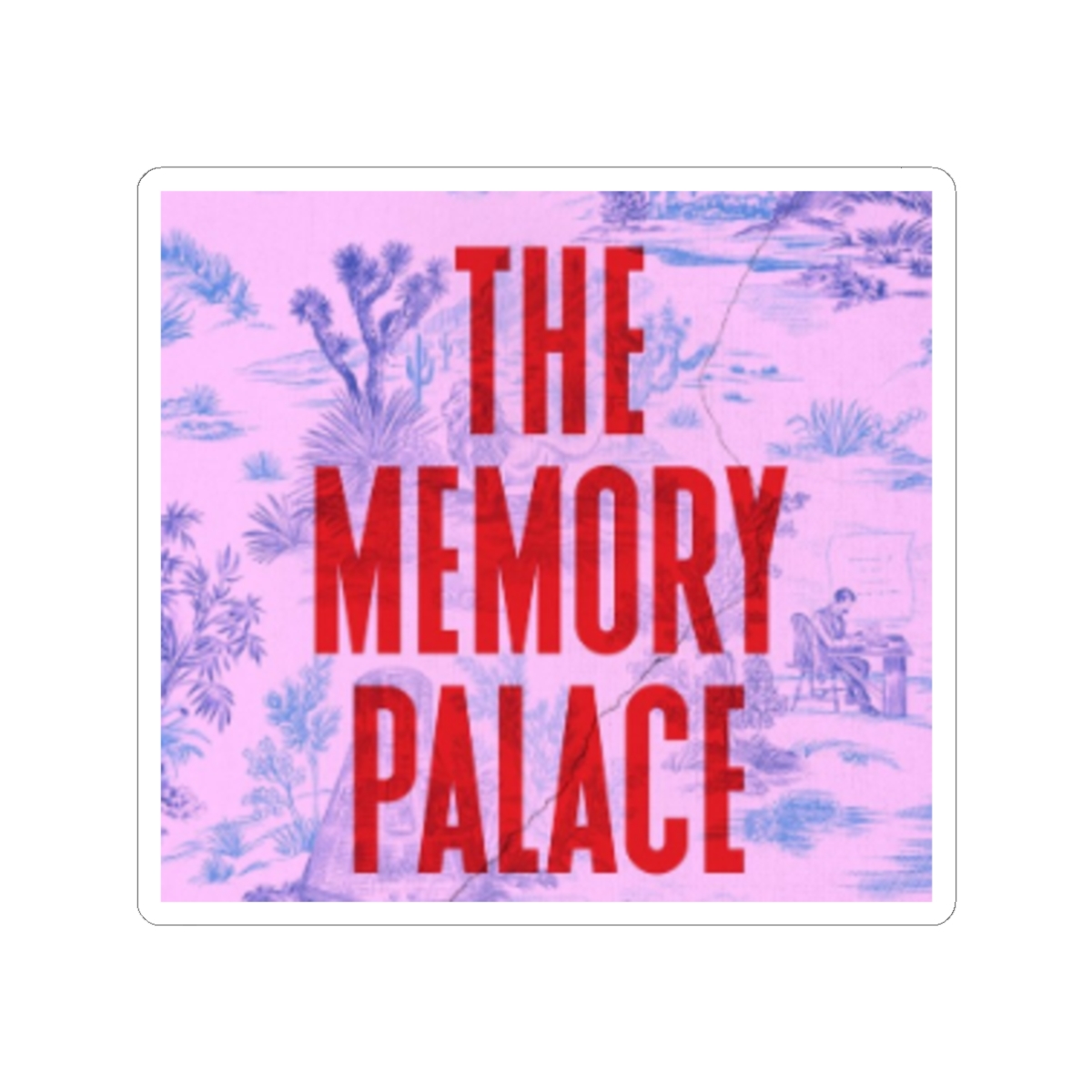 The Memory Palace Sticker - alternate angle 1, merchandise