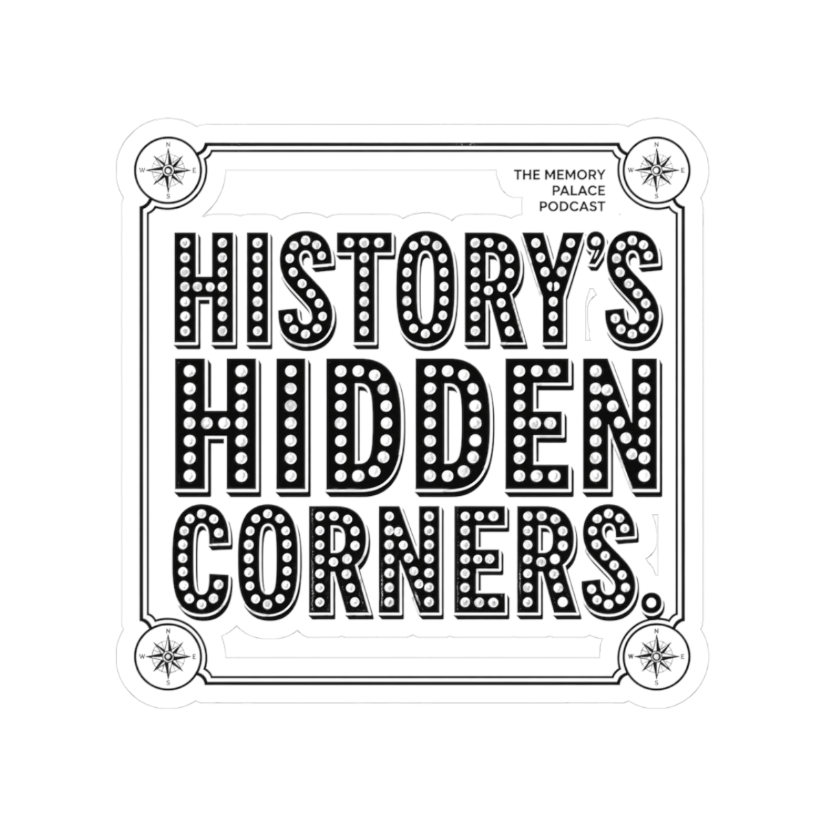 The Memory Palace "History" Sticker - alternate angle 1, merchandise