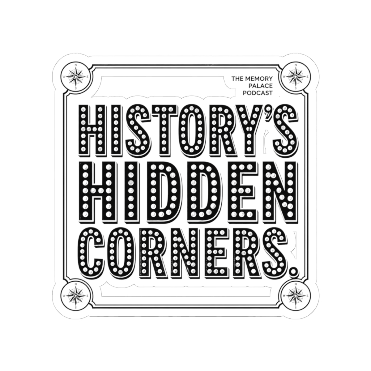 The Memory Palace "History" Sticker - The Memory Palace official Stickers merch